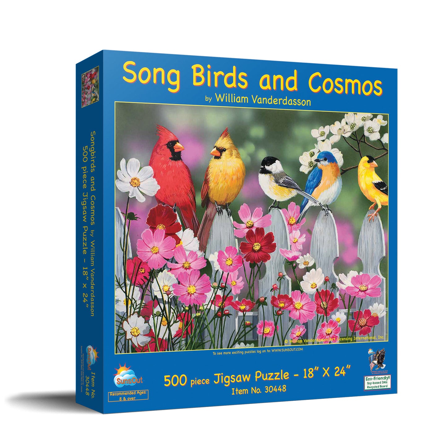 Songbirds and Cosmos(16) - 500 Piece Jigsaw Puzzle