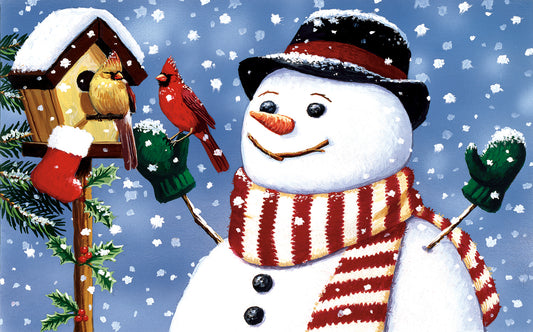 Snowman/Birdhouse - 300 Piece Jigsaw Puzzle