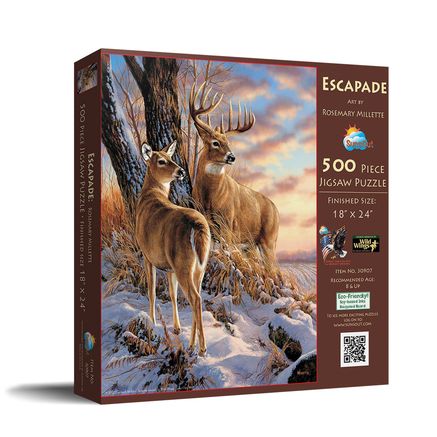 Escapade - 500 Piece Jigsaw Puzzle
