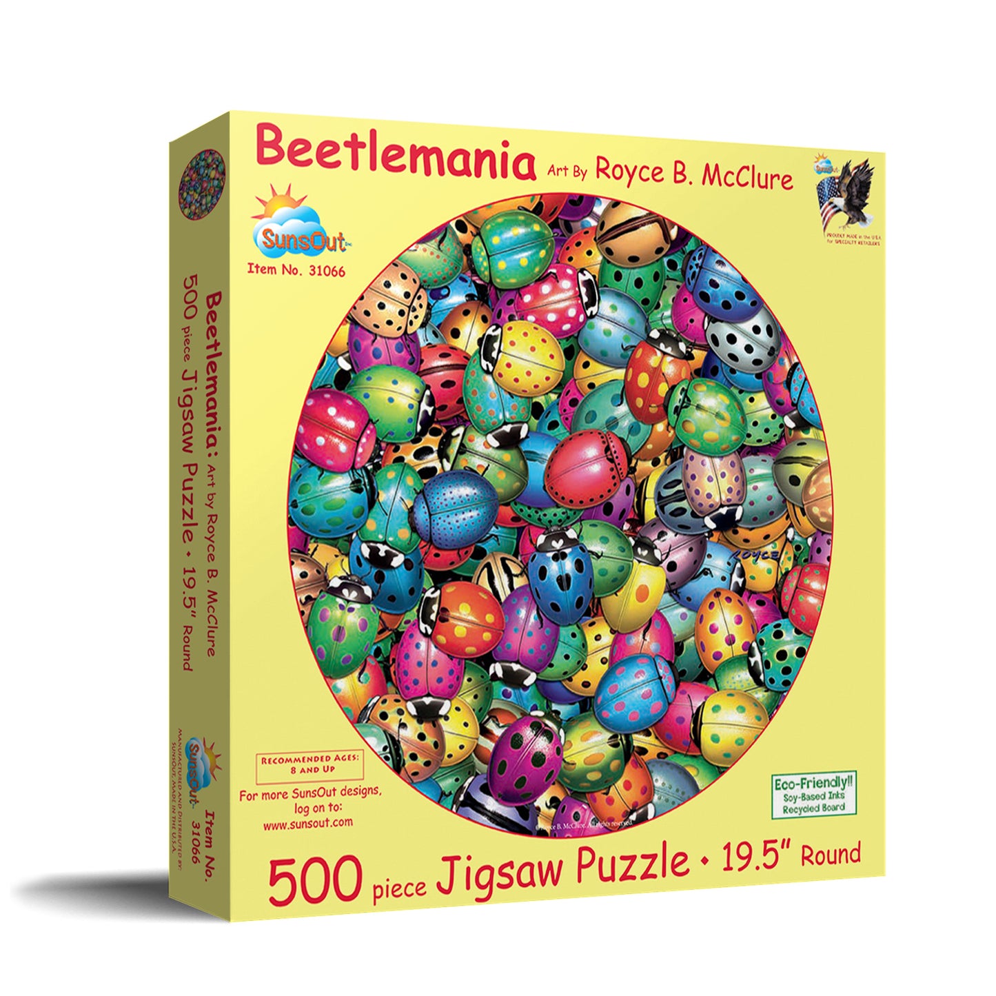 Beetlemania - 500 Piece Jigsaw Puzzle