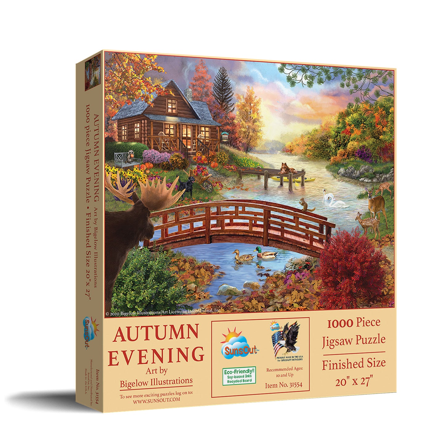 Autumn Evening - 1000 Piece Jigsaw Puzzle