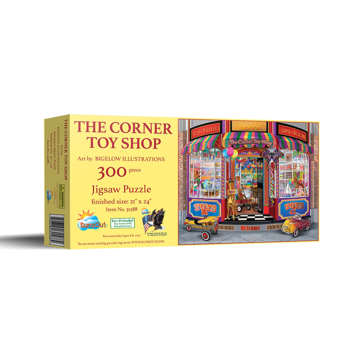 The Corner Toy Shop - 300 Piece Jigsaw Puzzle