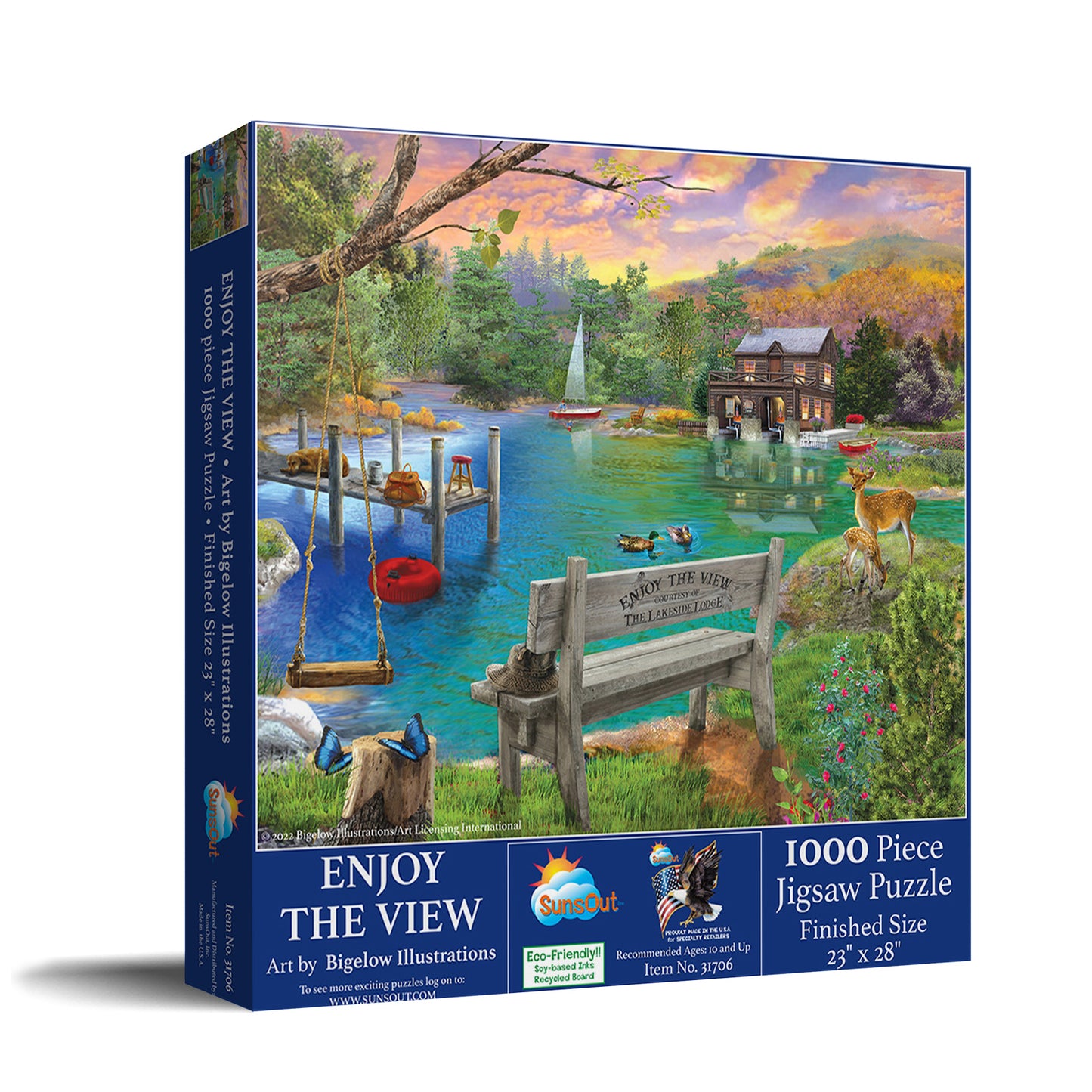 Enjoy the View - 1000 Piece Jigsaw Puzzle