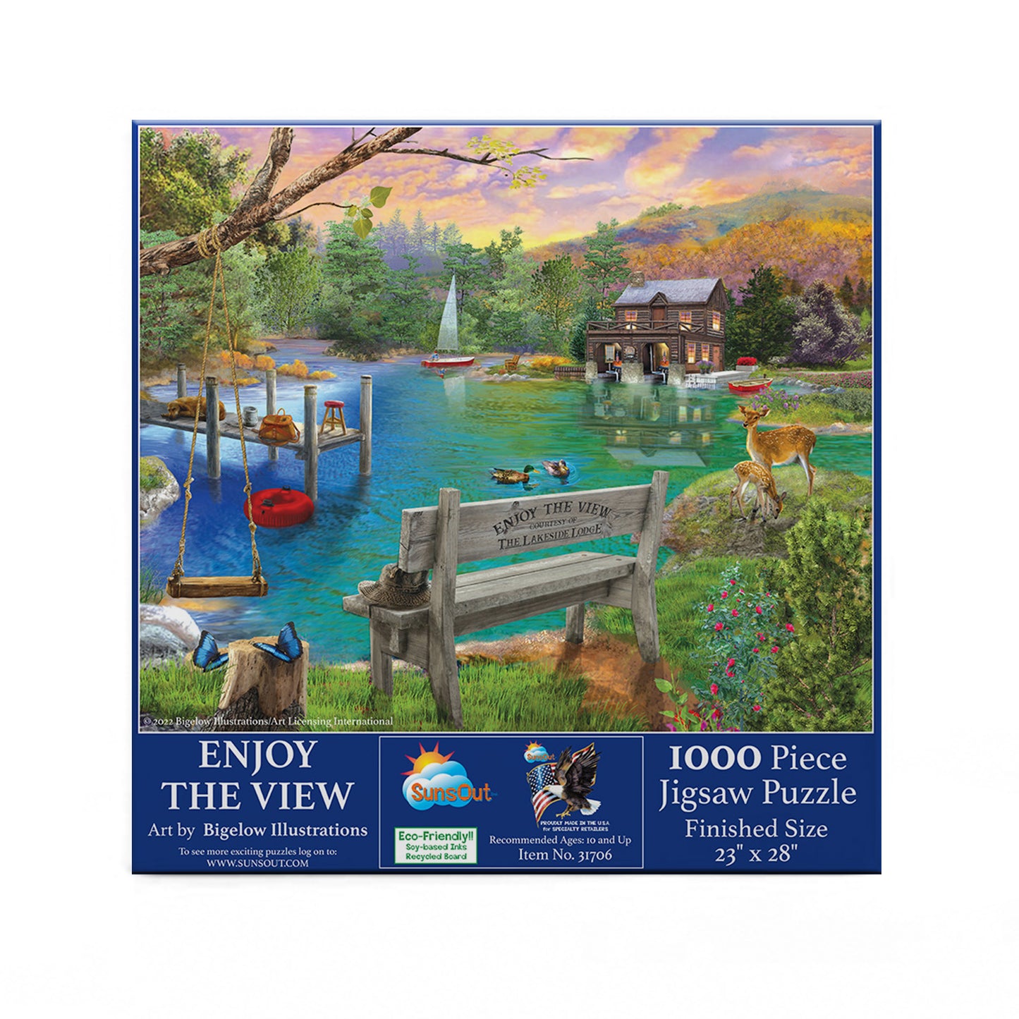 Enjoy the View - 1000 Piece Jigsaw Puzzle