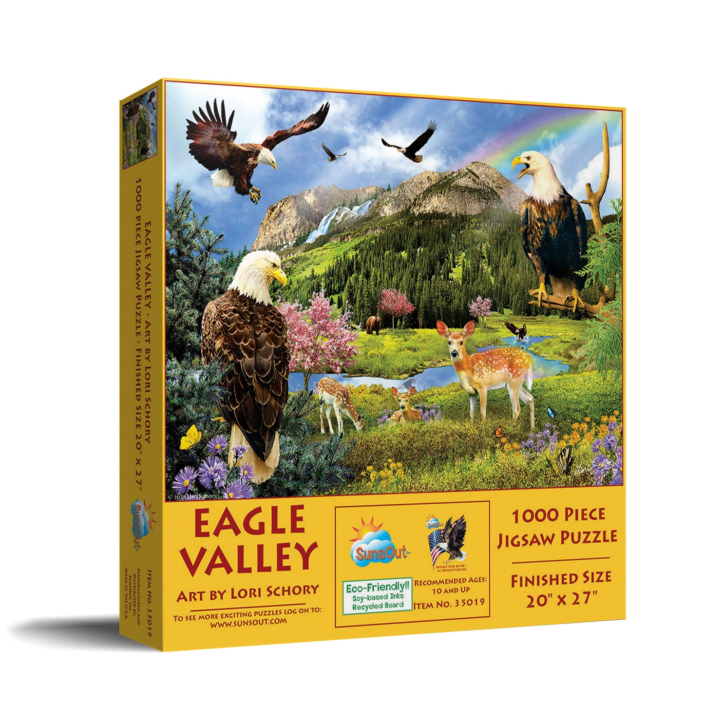 Eagle Valley - 1000 Piece Jigsaw Puzzle