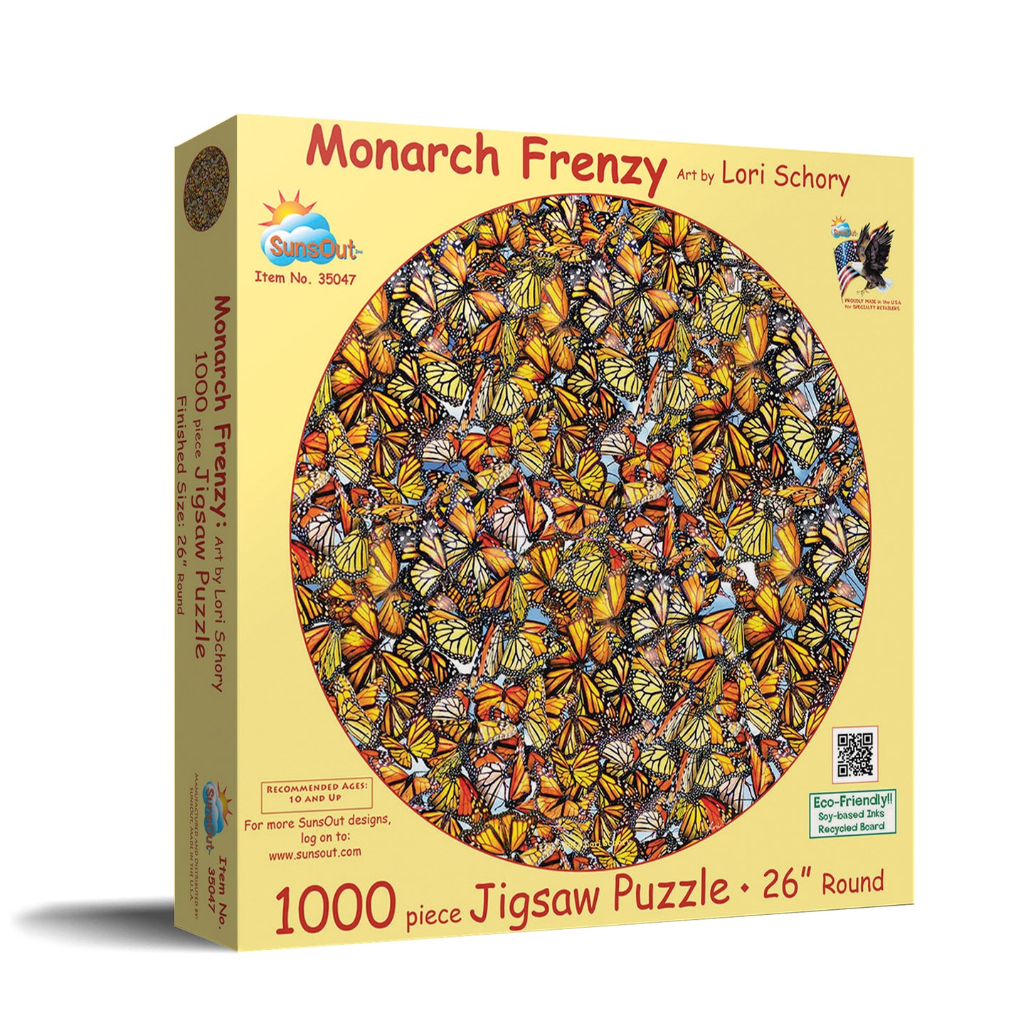 Monarch Frenzy - 1000 Piece Jigsaw Puzzle