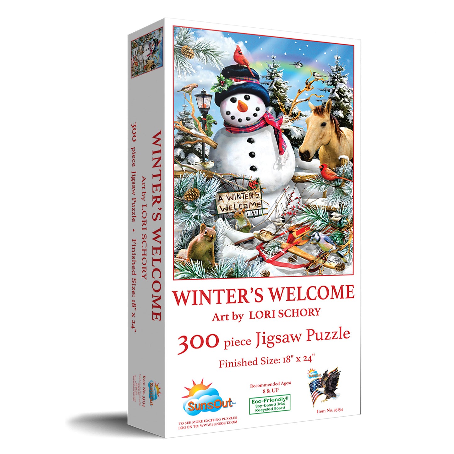 Winter's Welcome - 300 Piece Jigsaw Puzzle