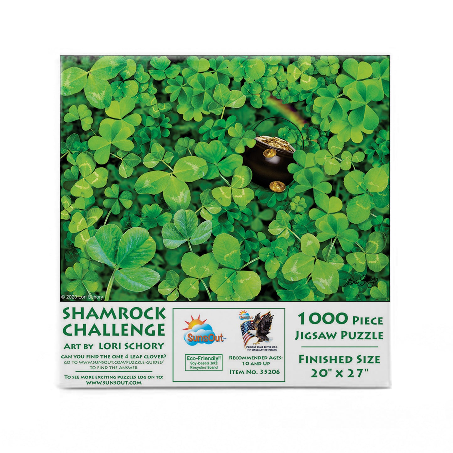 Shamrock Challenge - 1000 Piece Jigsaw Puzzle