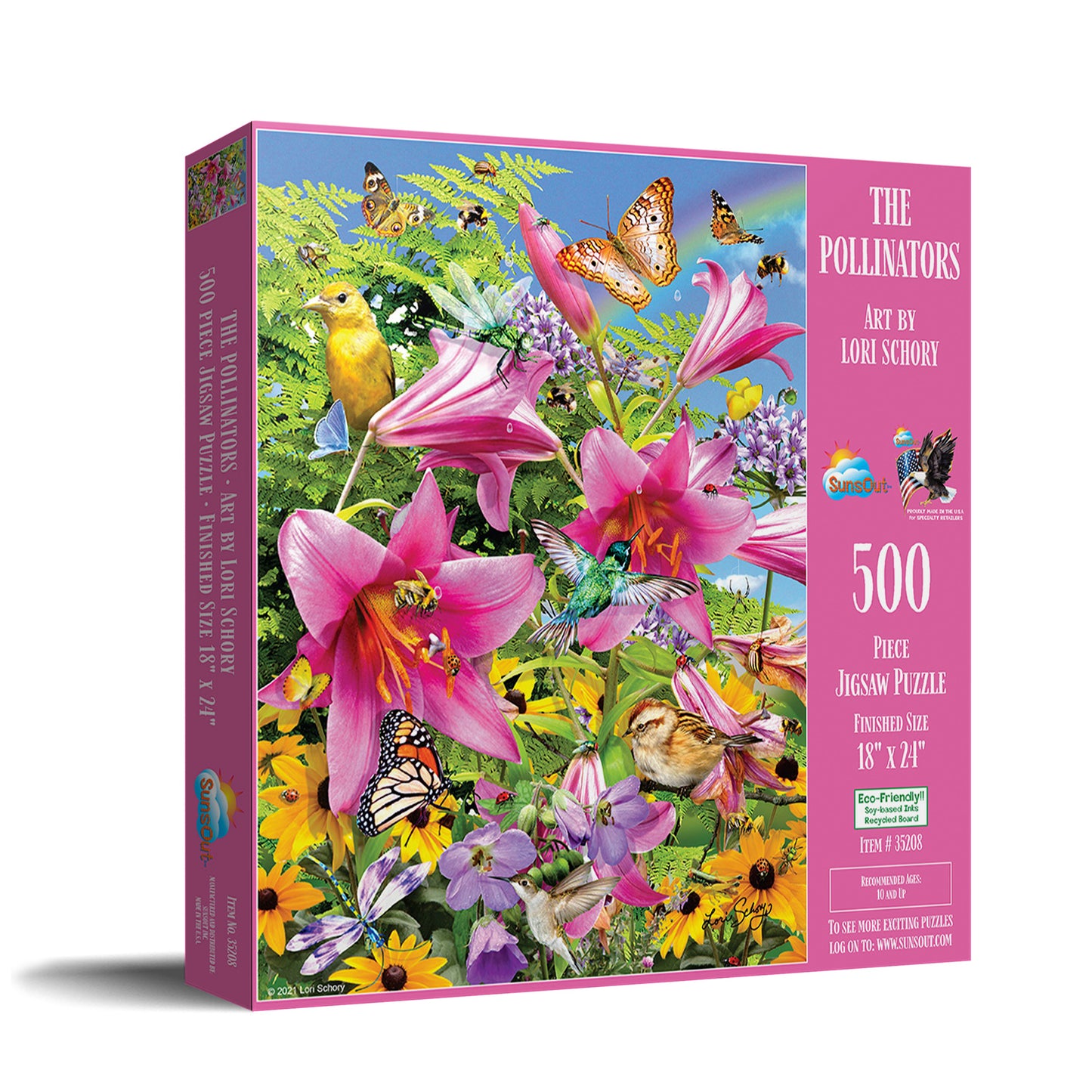 The Pollinators - 500 Piece Jigsaw Puzzle