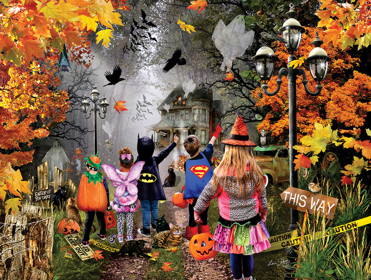 Halloween Trail - 300 Piece Jigsaw Puzzle