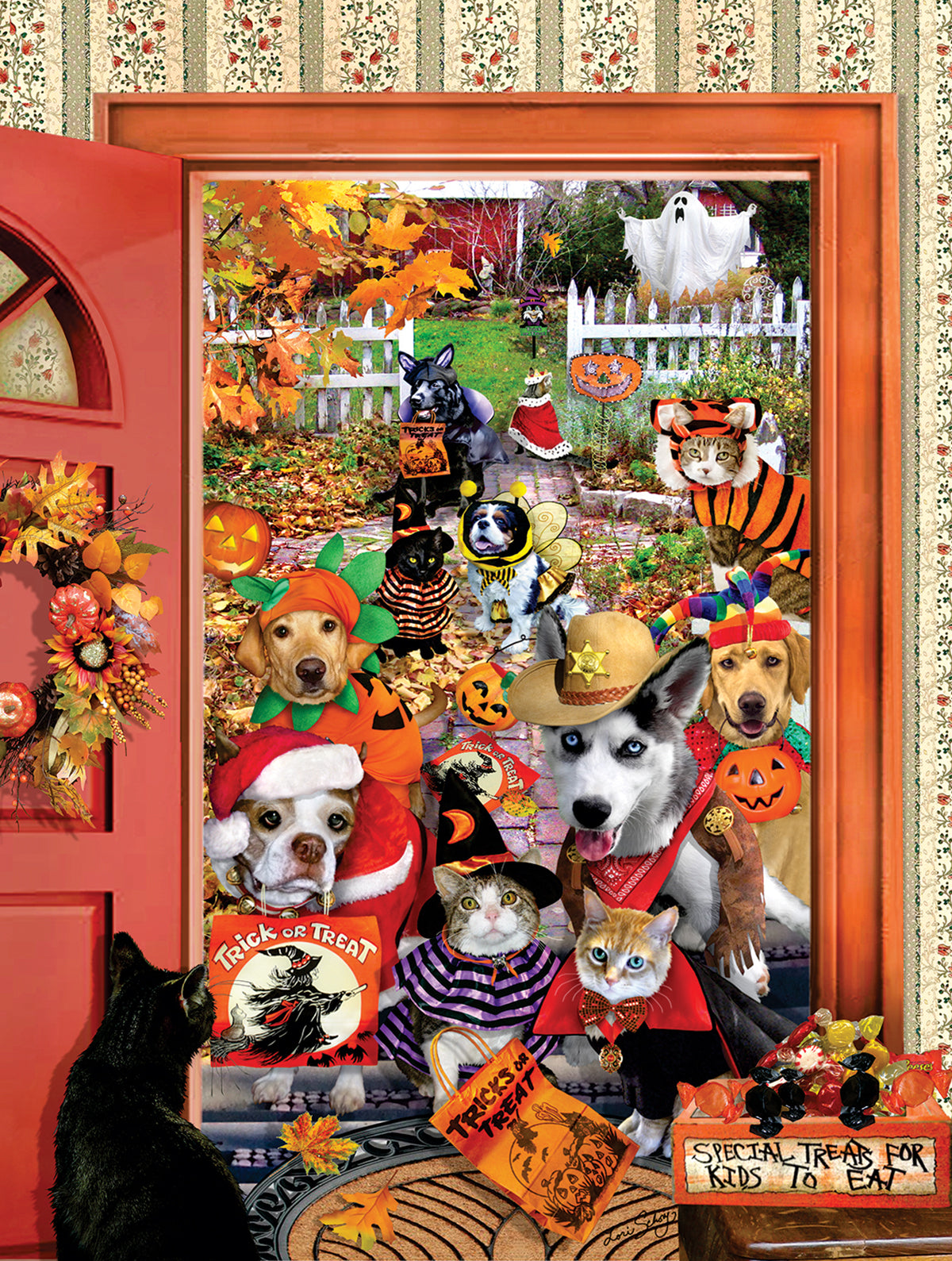 Halloween Beggars - 300 Piece Jigsaw Puzzle