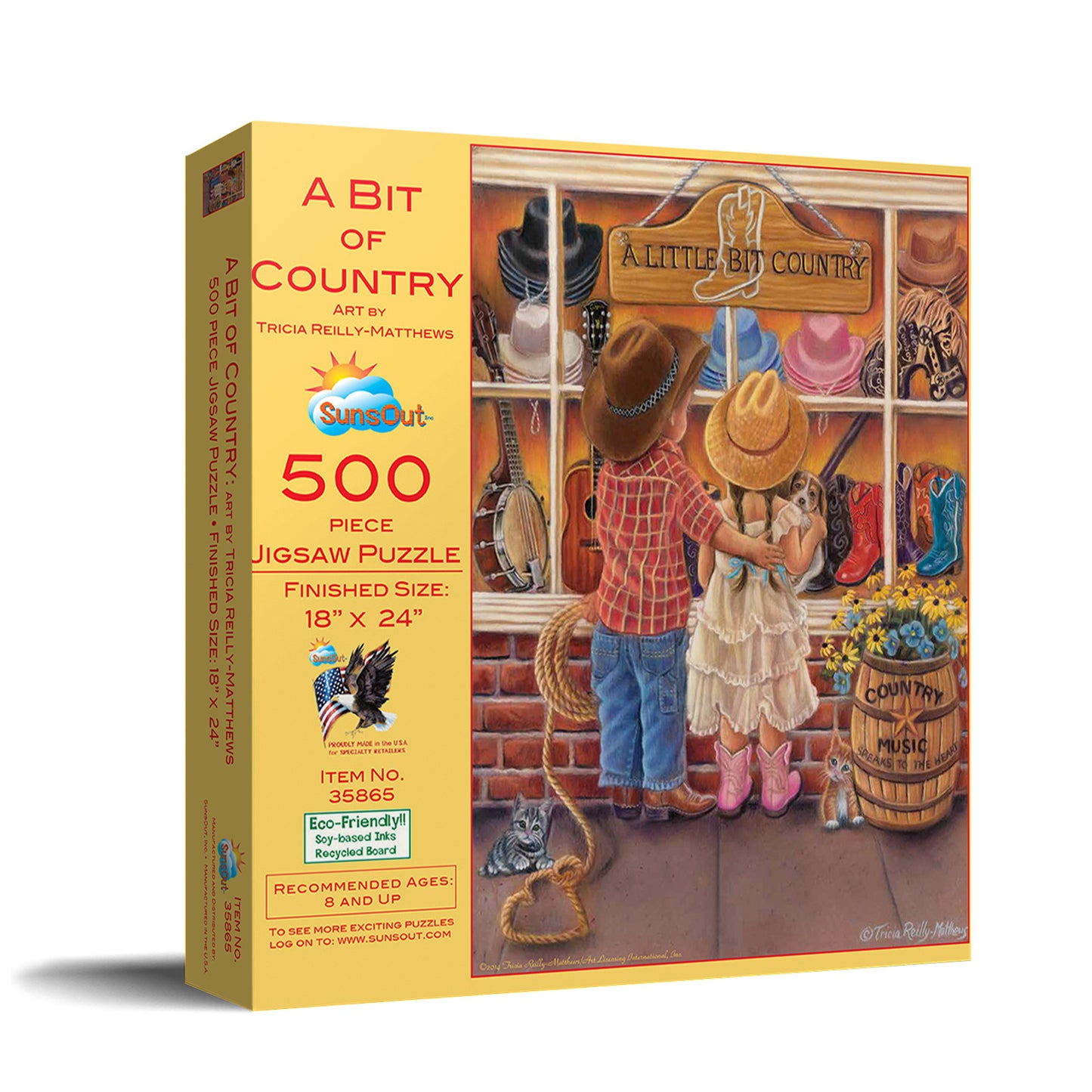 A Bit of Country - 500 Piece Jigsaw Puzzle