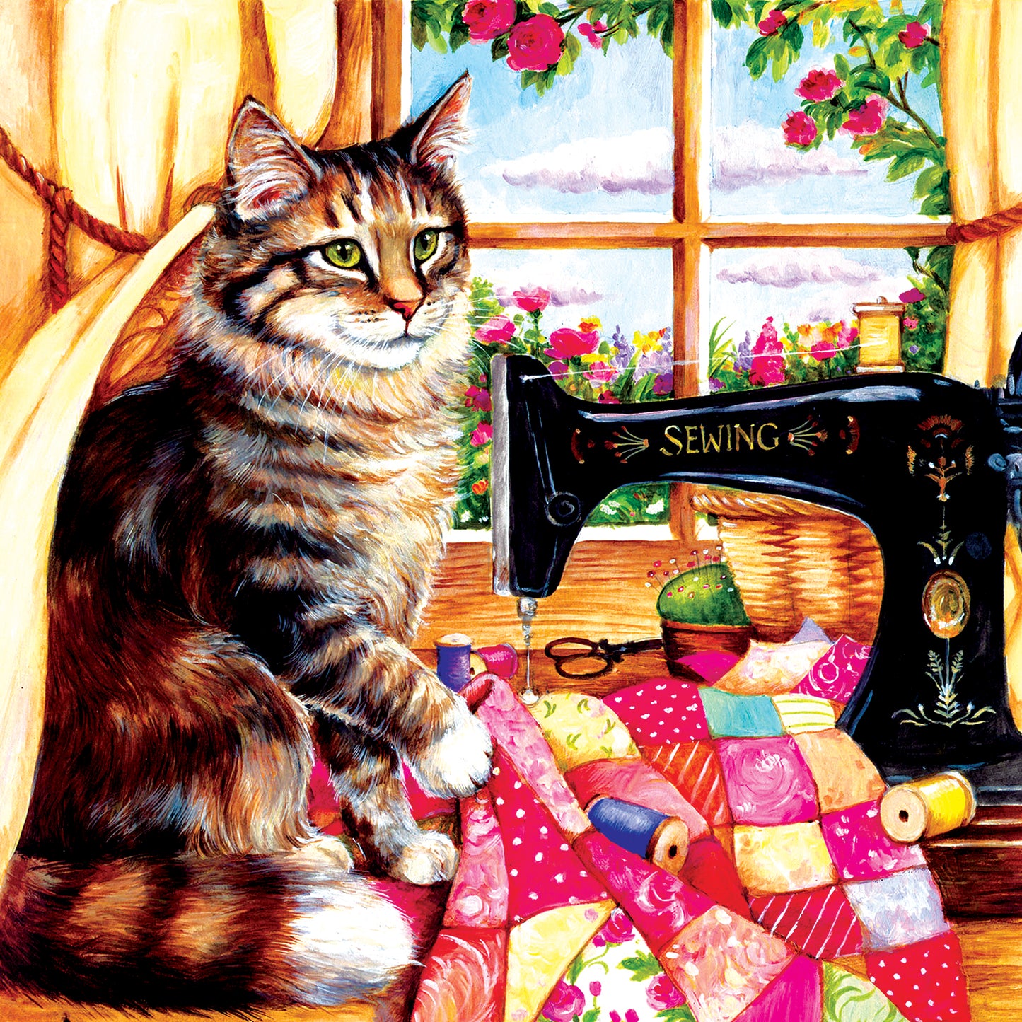 The Seamstress - 1000 Piece Jigsaw Puzzle