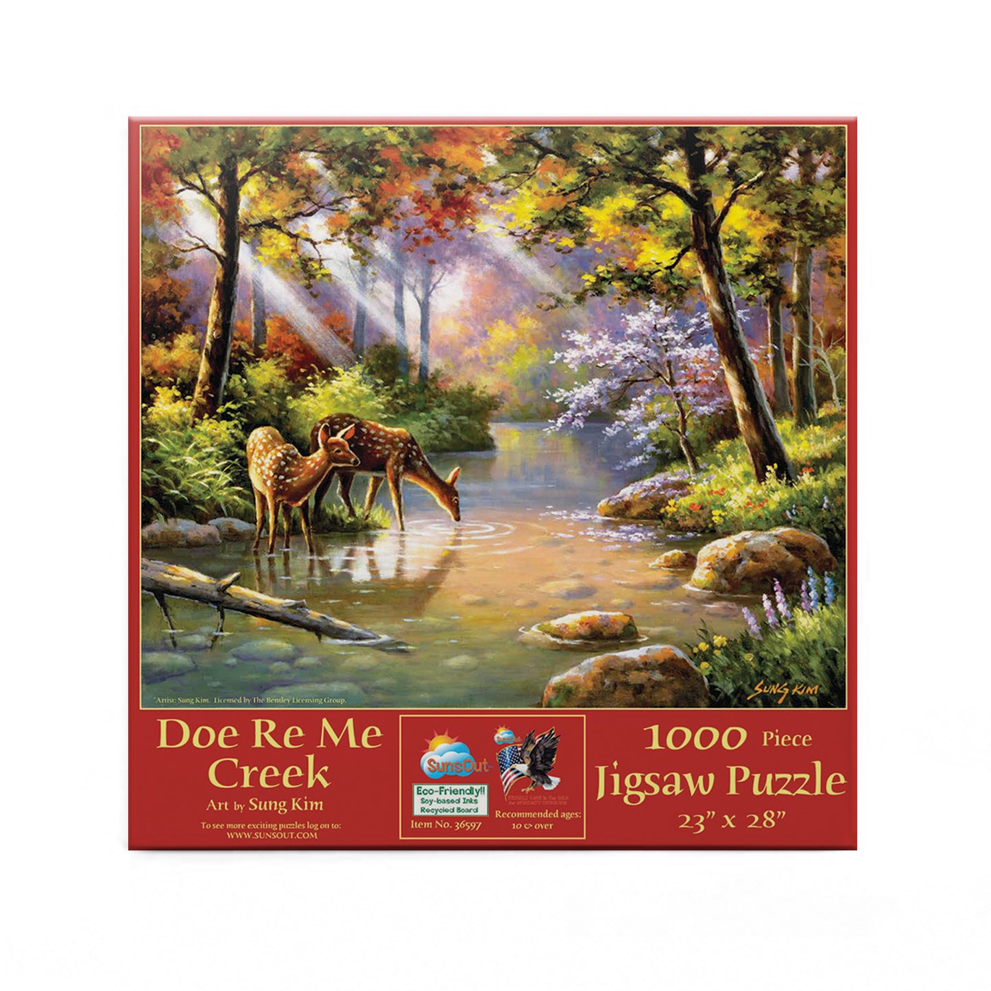 Doe Re Me Creek - 1000 Piece Jigsaw Puzzle