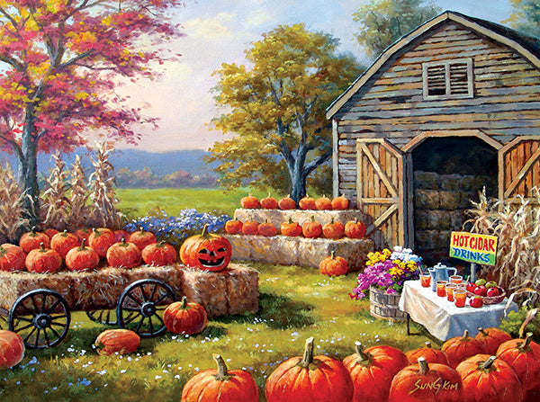 Pumpkins for Sale - 1000 Piece Jigsaw Puzzle