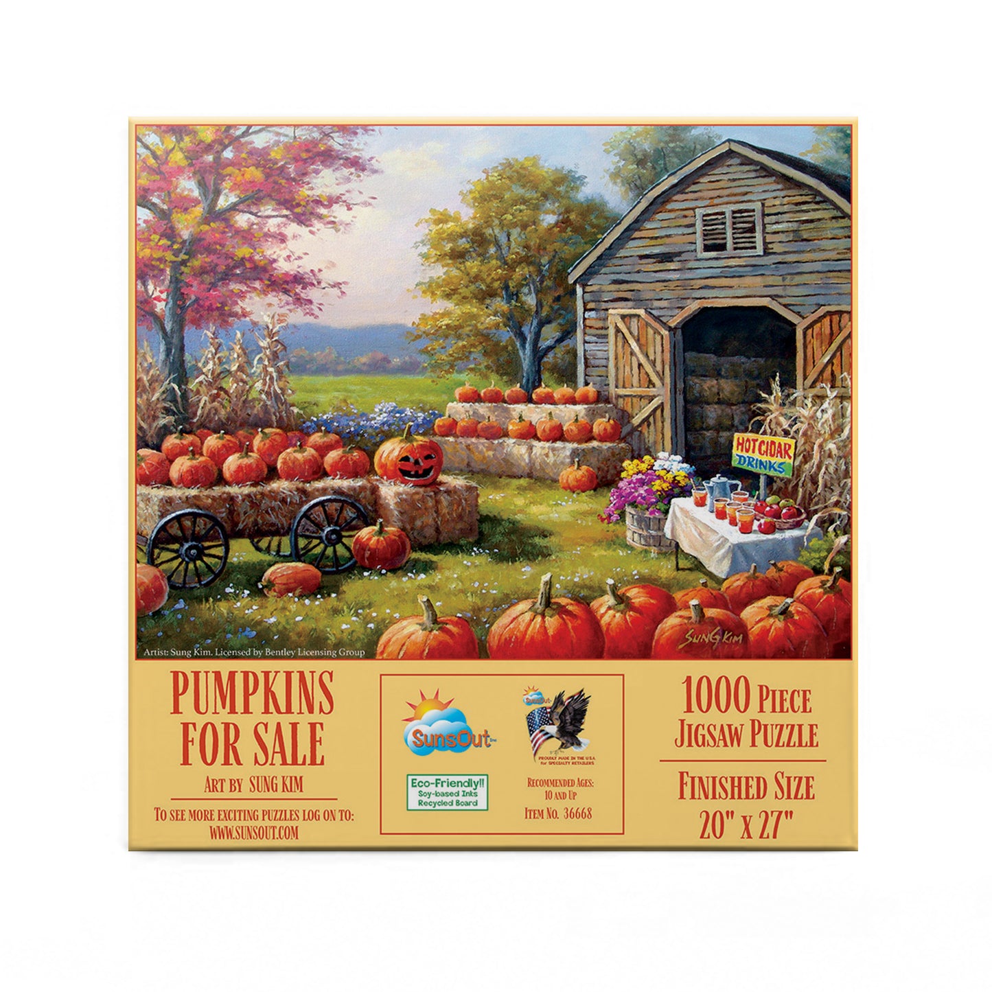 Pumpkins for Sale - 1000 Piece Jigsaw Puzzle