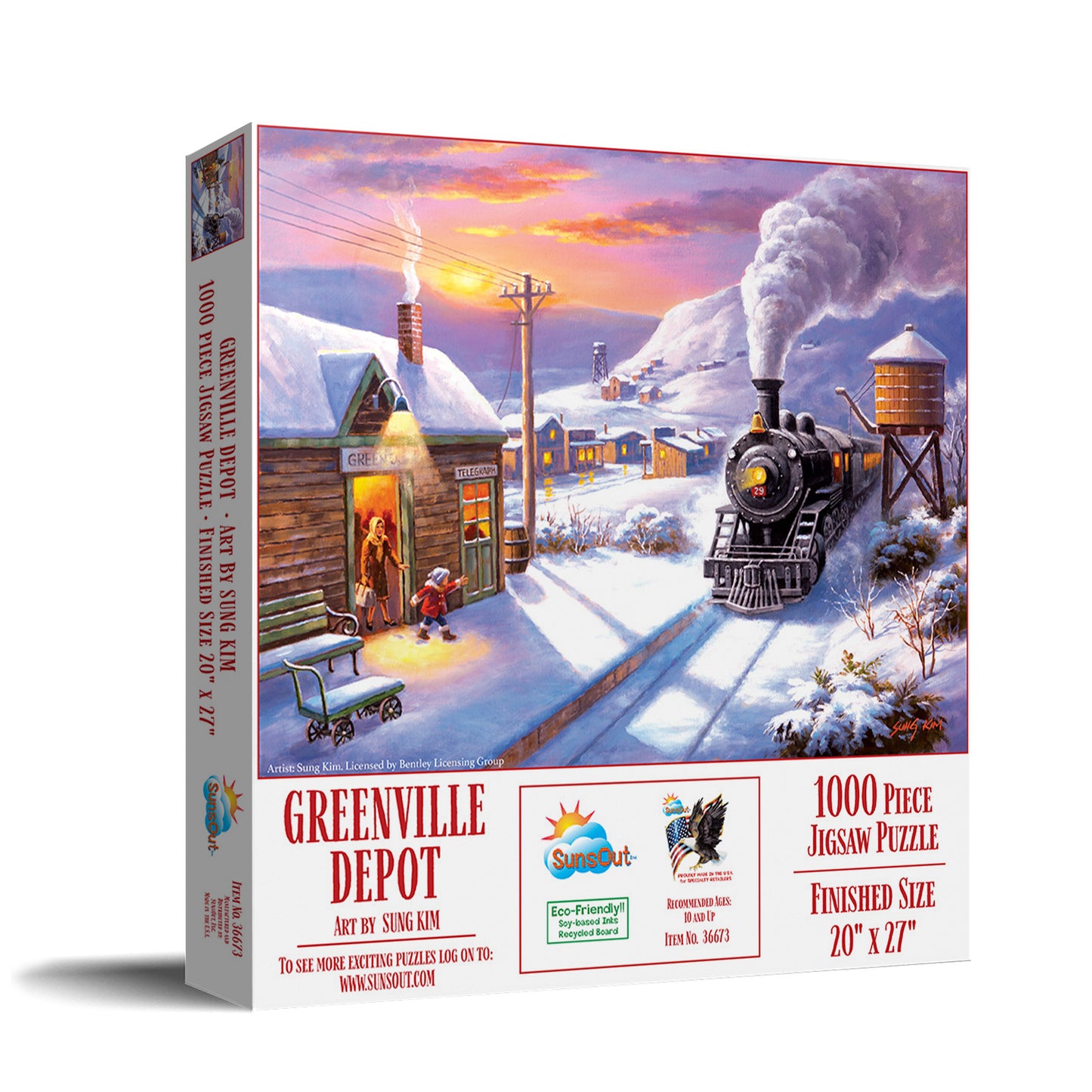 Greenville Depot 1000 - 1000 Piece Jigsaw Puzzle