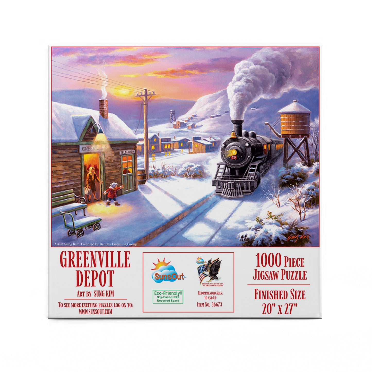 Greenville Depot 1000 - 1000 Piece Jigsaw Puzzle