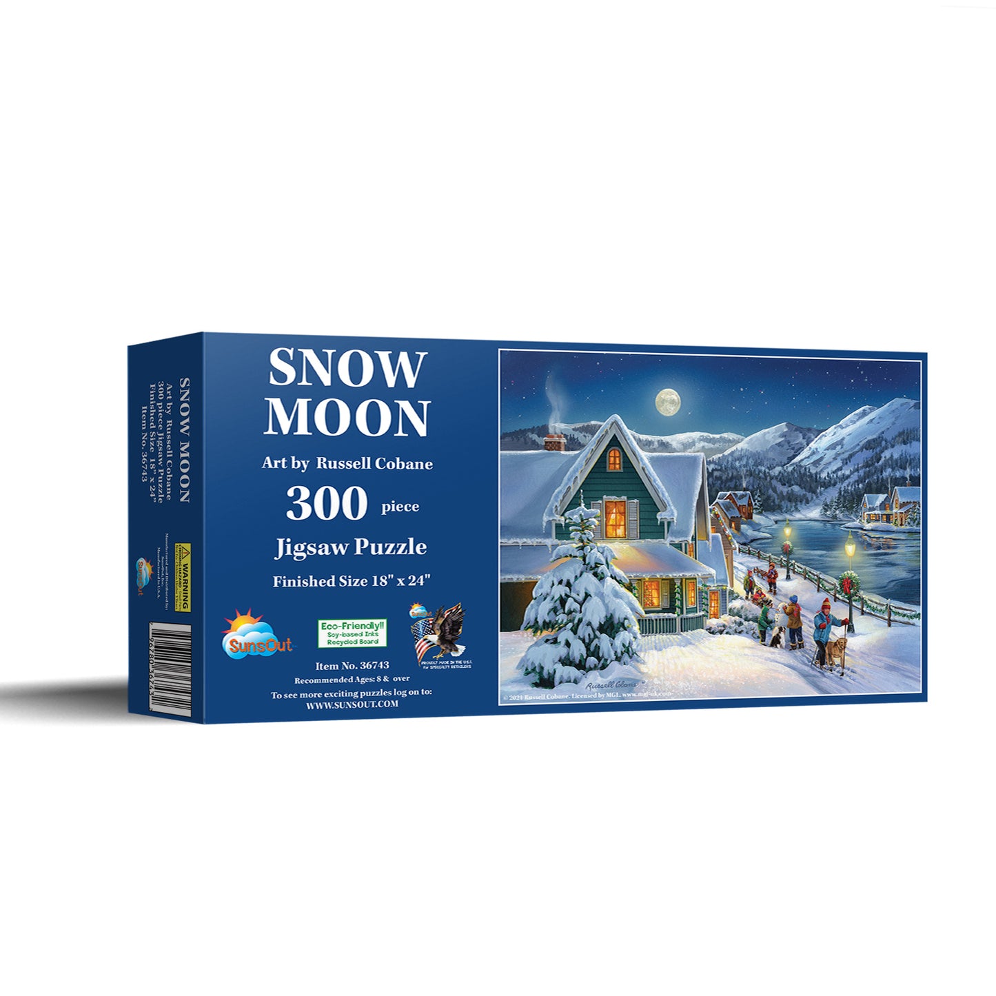 Snow Moon - 300 Piece Jigsaw Puzzle