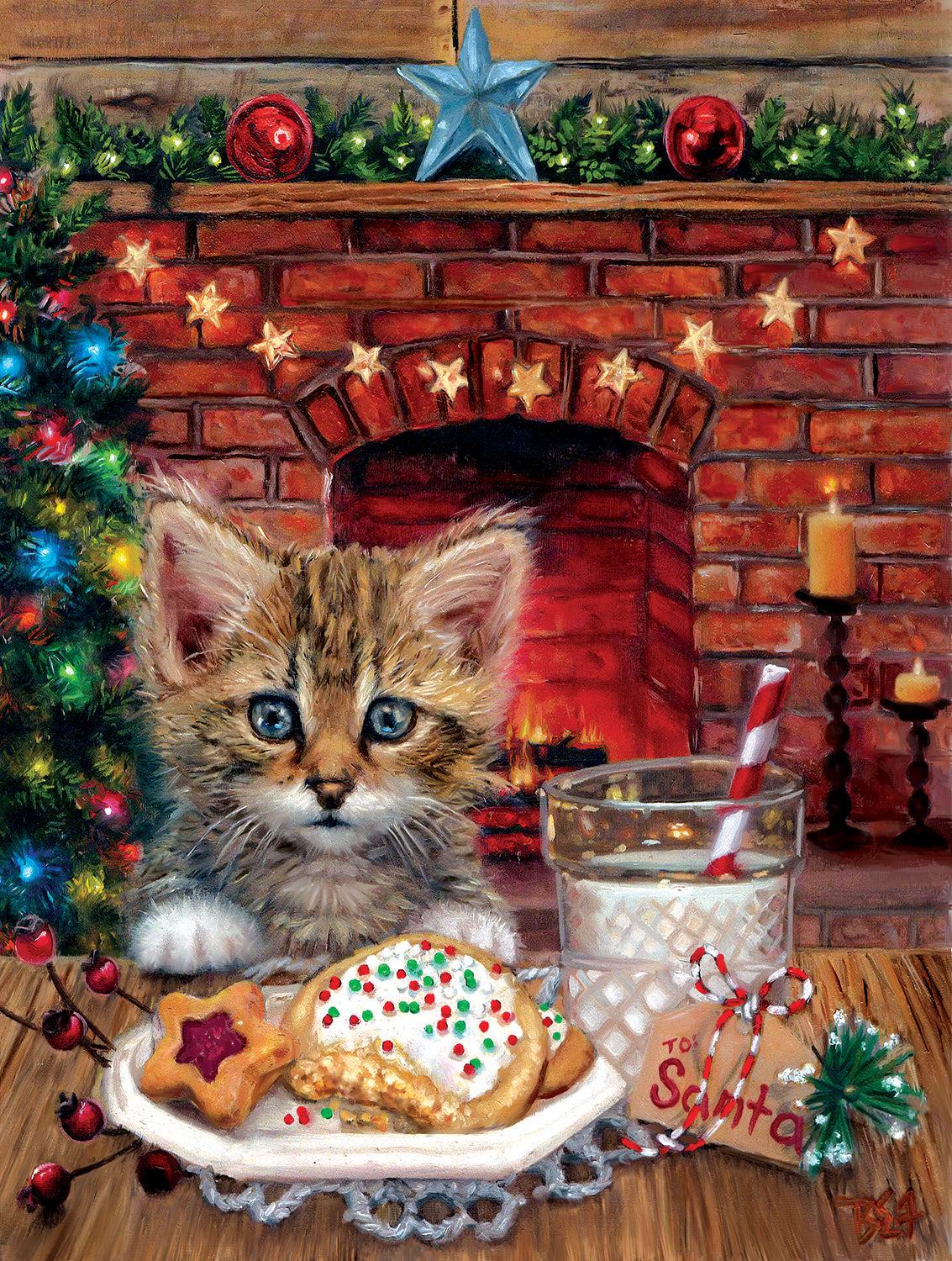 A Surprise for Santa - 500 Piece Jigsaw Puzzle