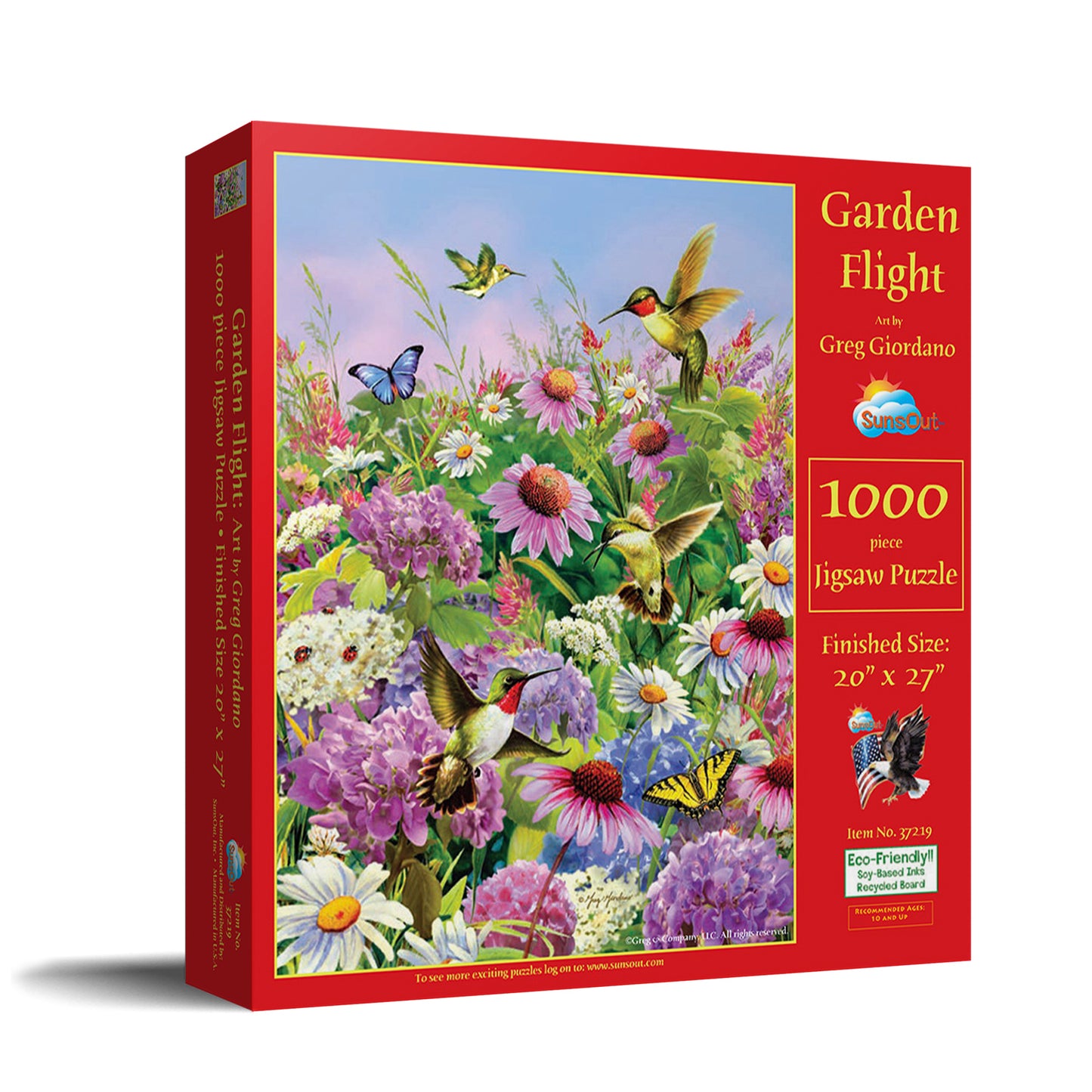 Garden Flight 1000 - 1000 Piece Jigsaw Puzzle
