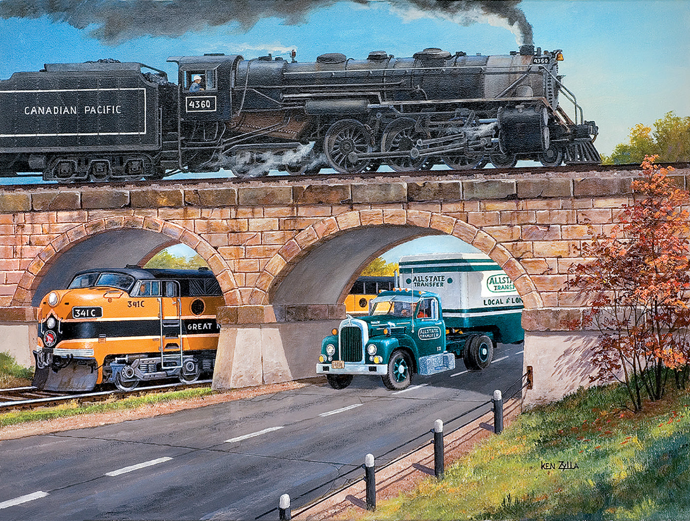 Coast to Coast 1000 - 1000 Piece Jigsaw Puzzle