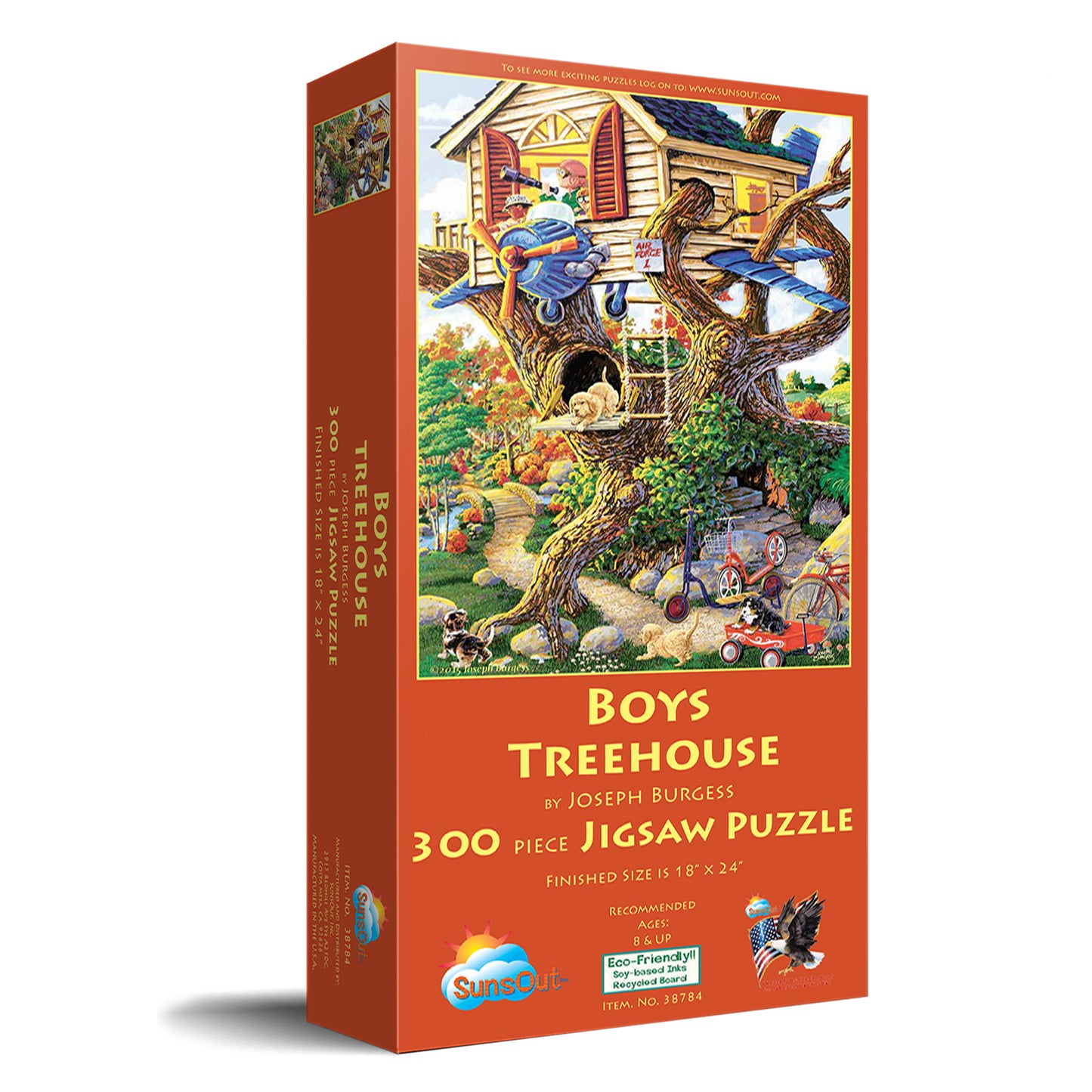 Boys Treehouse - 300 Piece Jigsaw Puzzle