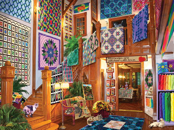 Stitched With Love - 1000 Piece Jigsaw Puzzle