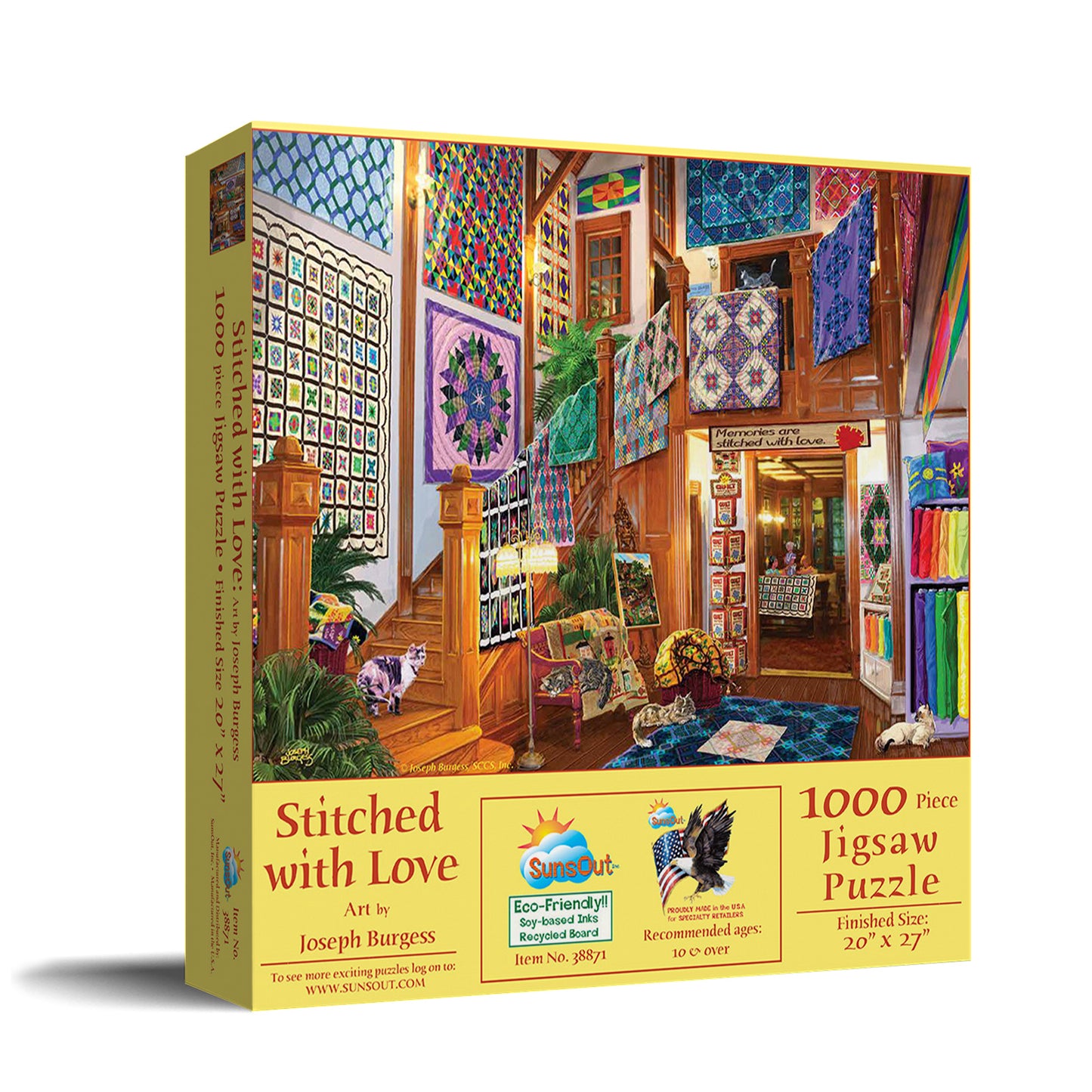 Stitched With Love - 1000 Piece Jigsaw Puzzle