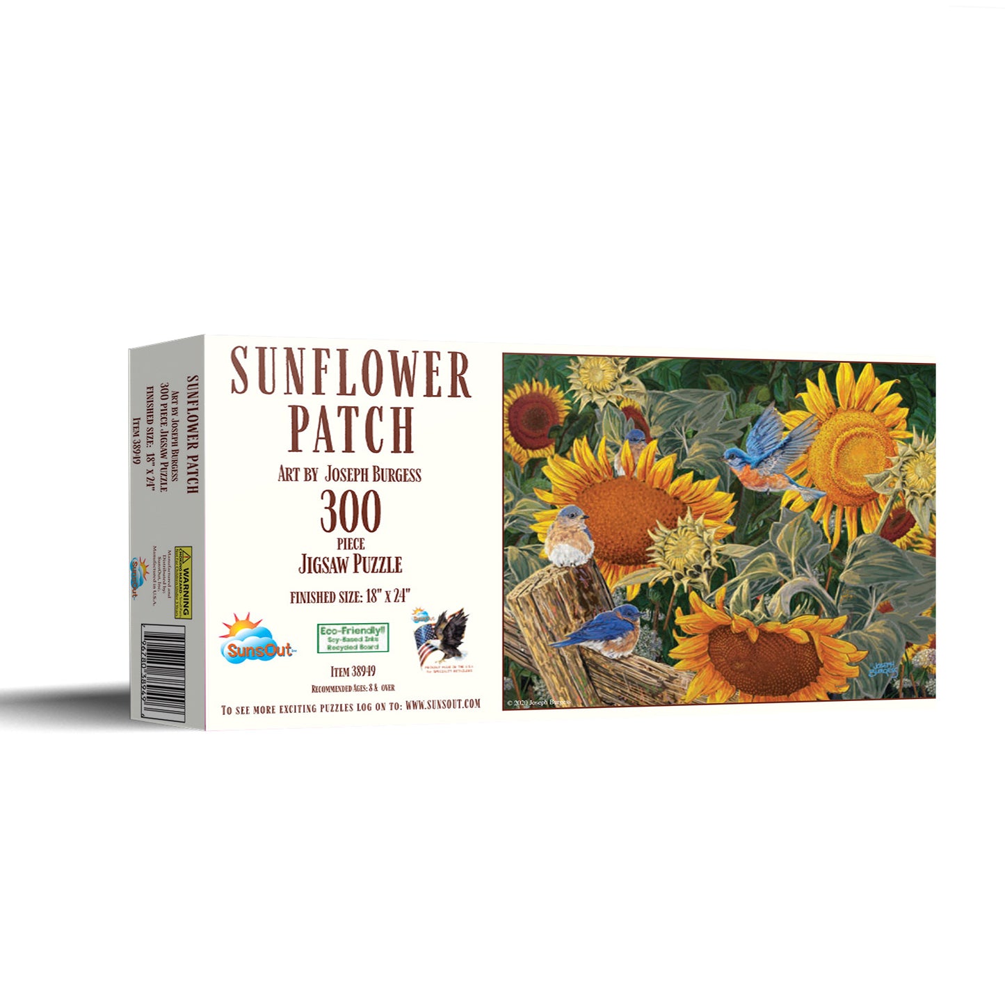 Sunflower Patch 300 - 300 Piece Jigsaw Puzzle