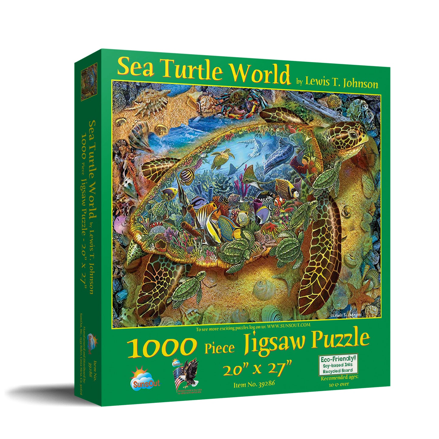 Sea Turtle World (16) - 1000 Piece Jigsaw Puzzle