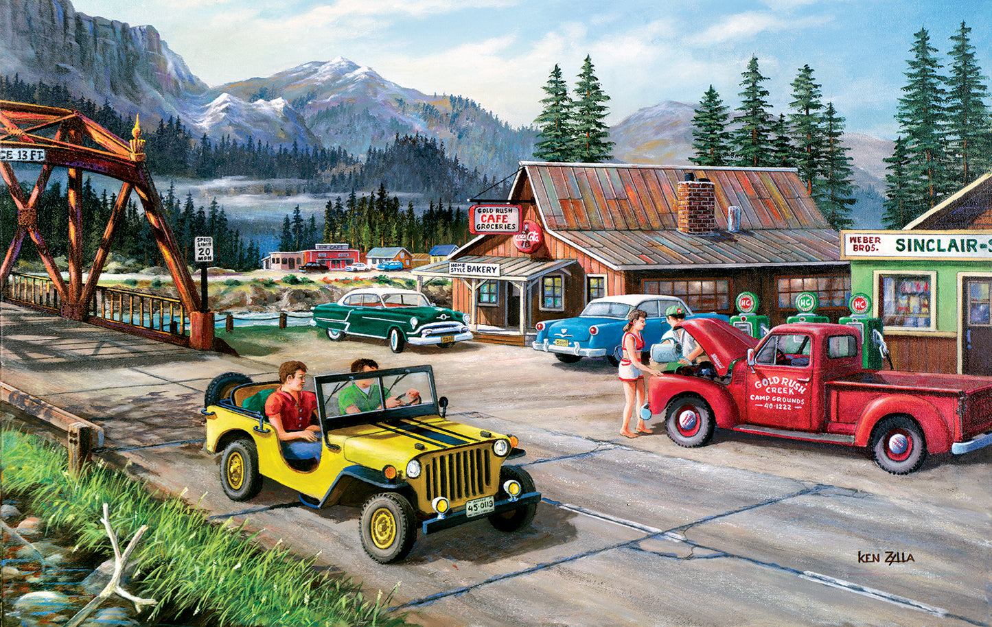 Alaskan Road Trip 550 - 550 Piece Jigsaw Puzzle