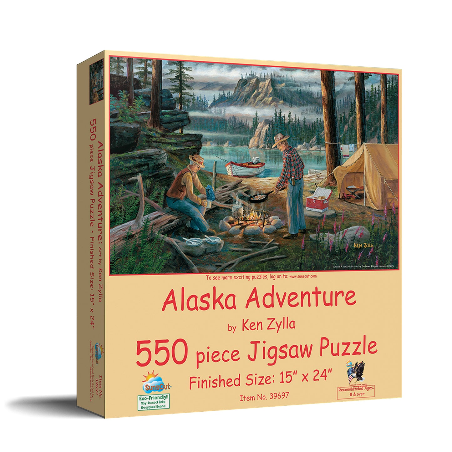 Alaska Adventure 550 - 550 Piece Jigsaw Puzzle