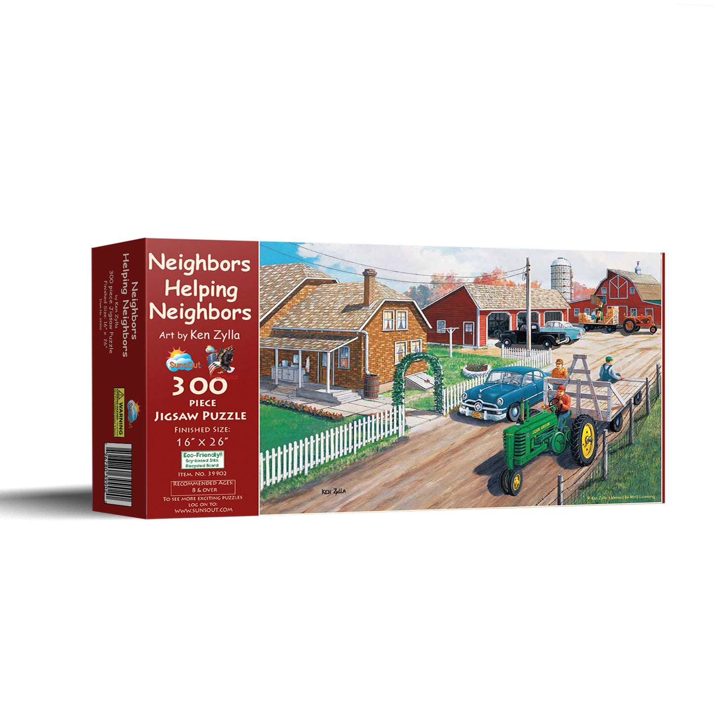 Neighbors Helping Neighbors - 300 Piece Jigsaw Puzzle
