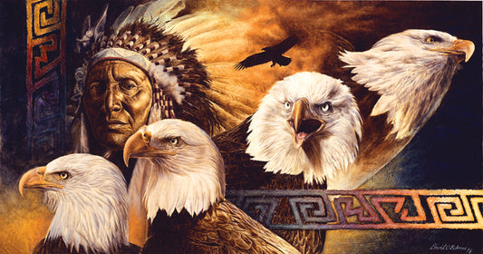 Lakota Twilight - 500 Piece Jigsaw Puzzle