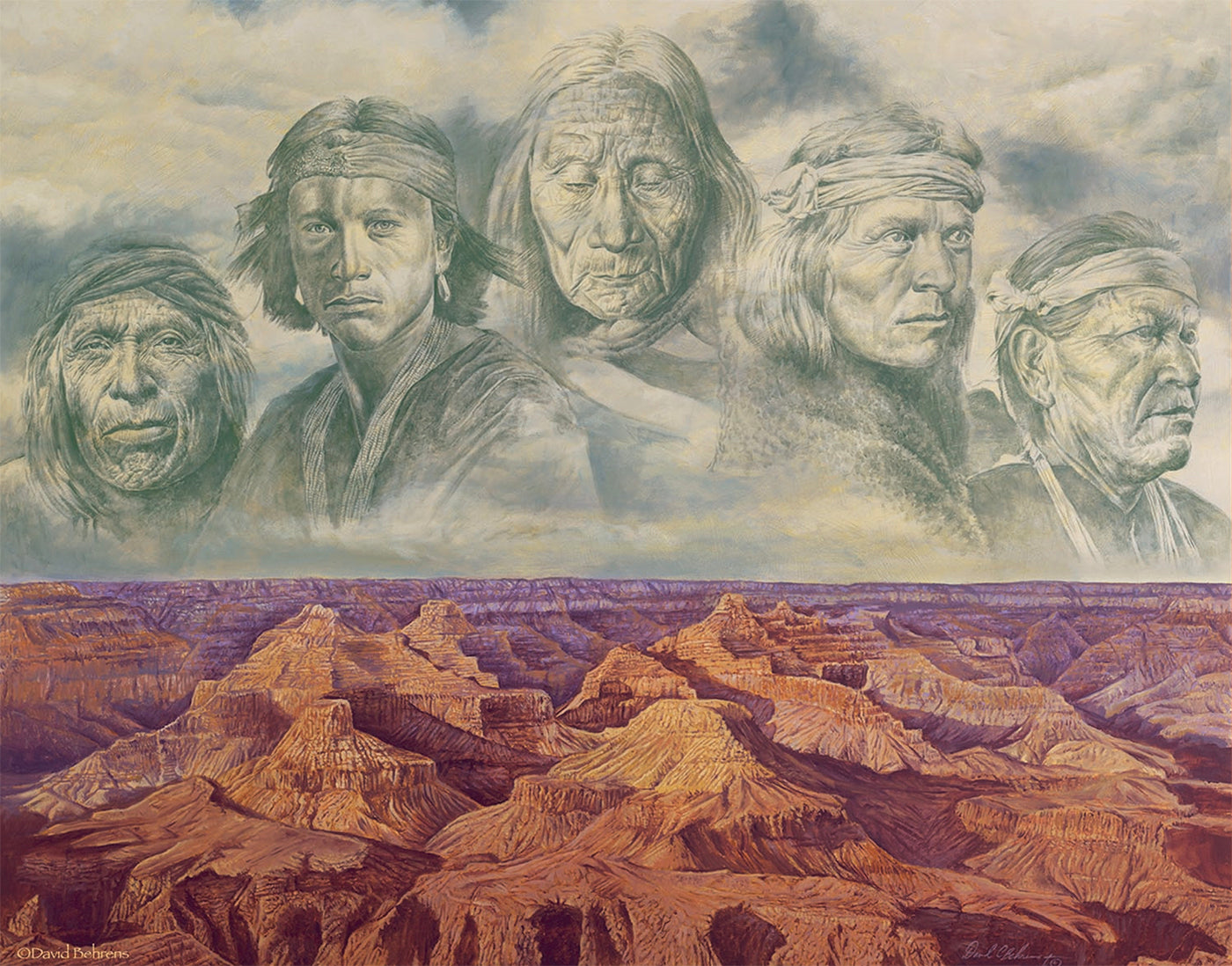Grandfather Earth - 500 Piece Jigsaw Puzzle