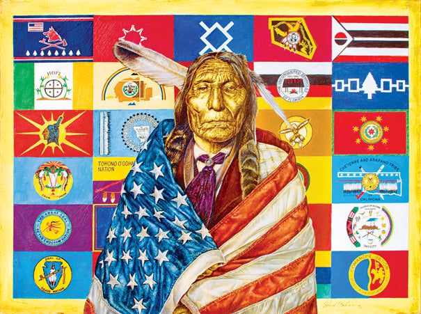 Flags of Our fathers - 1000 Piece Jigsaw Puzzle