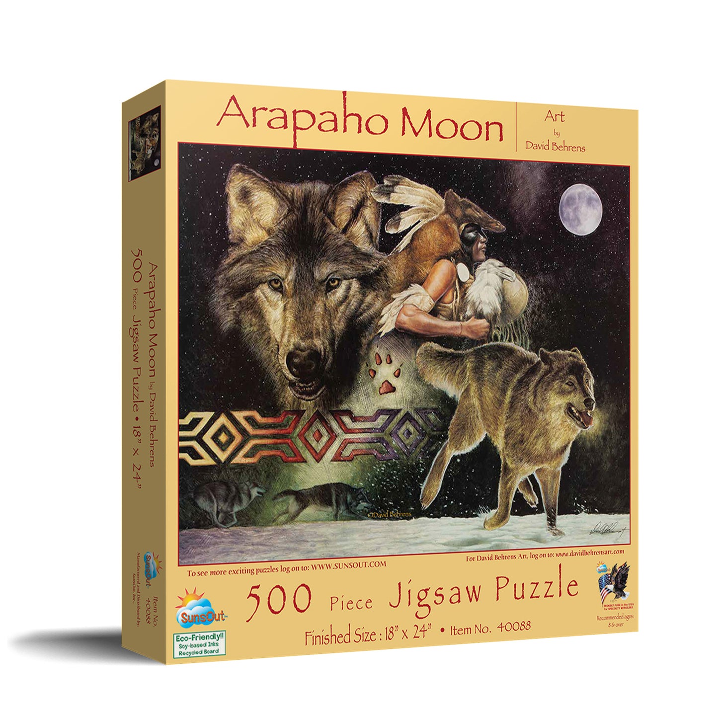 Arapaho Moon - 500 Piece Jigsaw Puzzle
