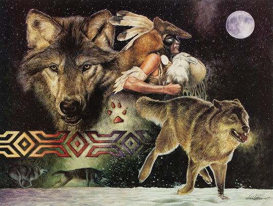 Arapaho Moon - 500 Piece Jigsaw Puzzle