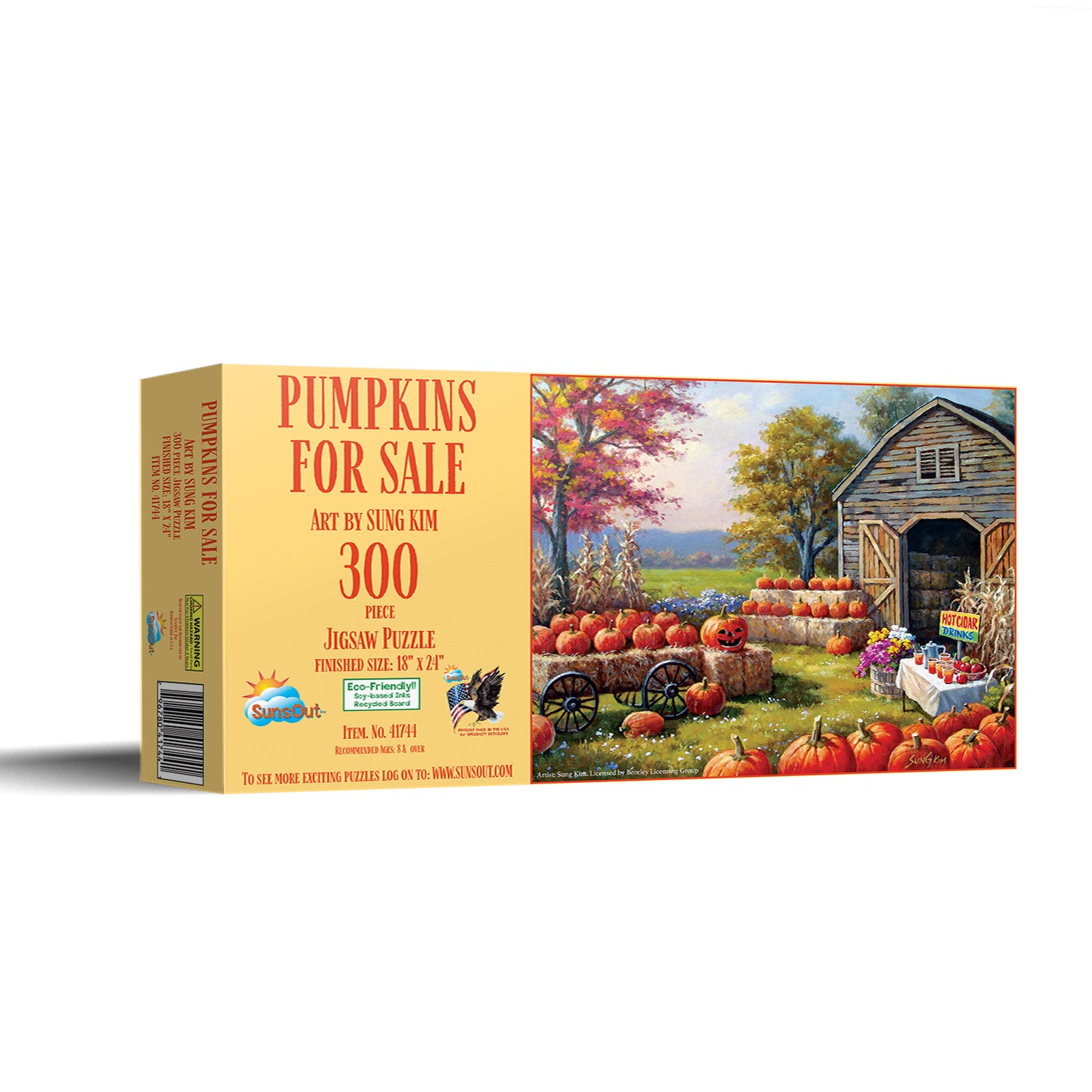 Pumpkins for Sale - 300 Piece Jigsaw Puzzle