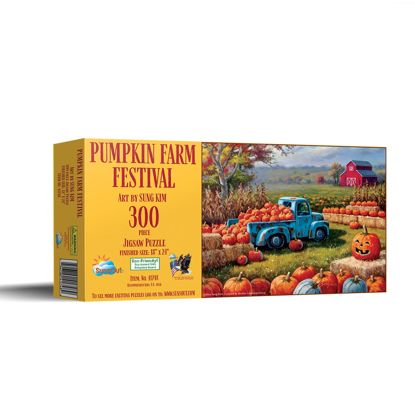 Pumpkin Farm Festival - 300 Piece Jigsaw Puzzle