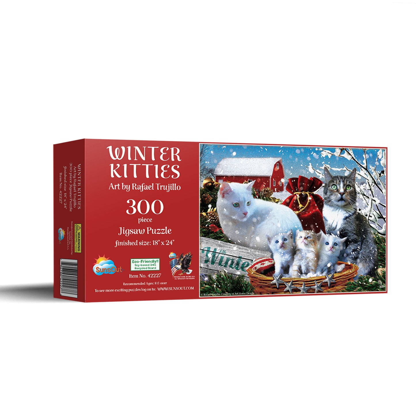 Winter Kitties - 300 Piece Jigsaw Puzzle