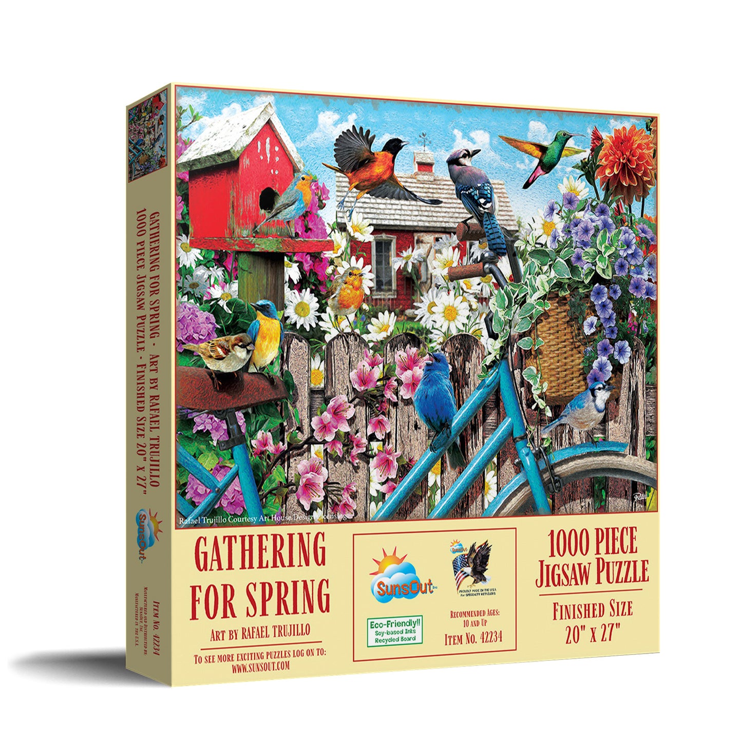 Gathering for Spring - 1000 Piece Jigsaw Puzzle