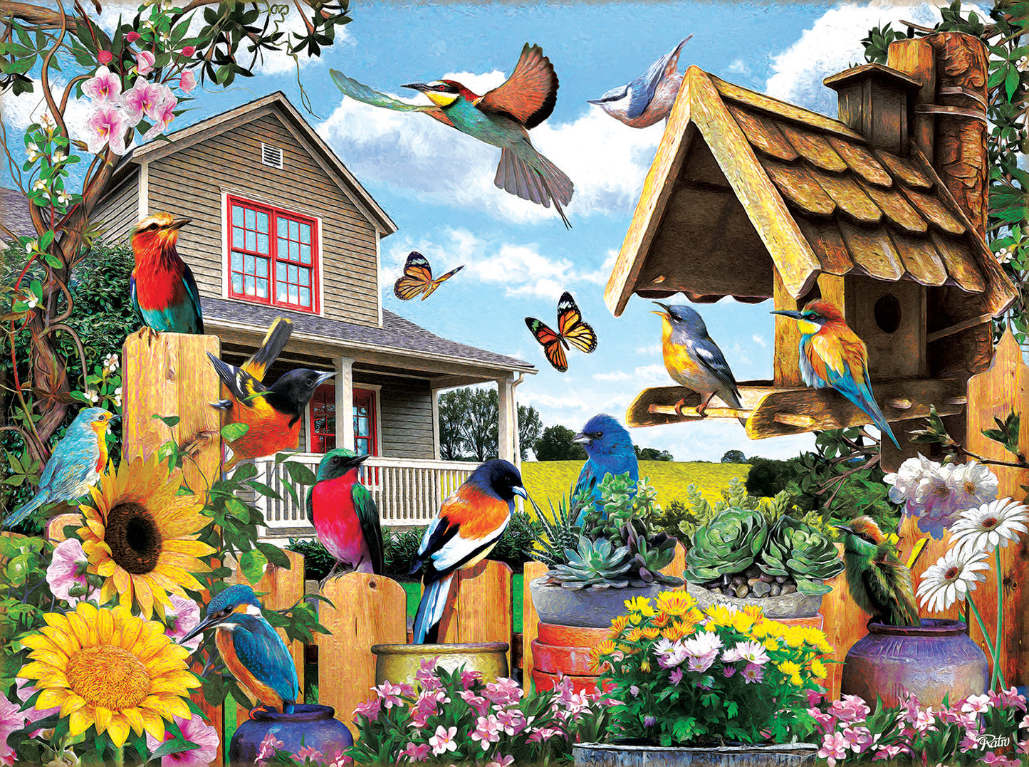 Gathering for Summer - 1000 Piece Jigsaw Puzzle