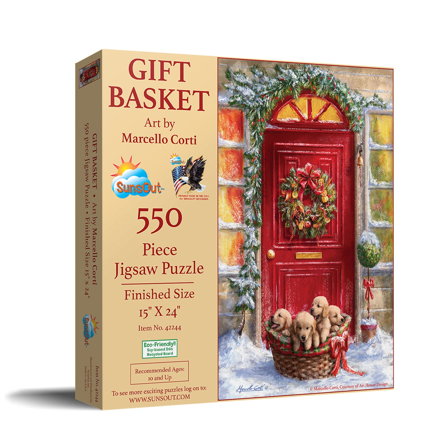 Gift Basket - 550 Piece Jigsaw Puzzle