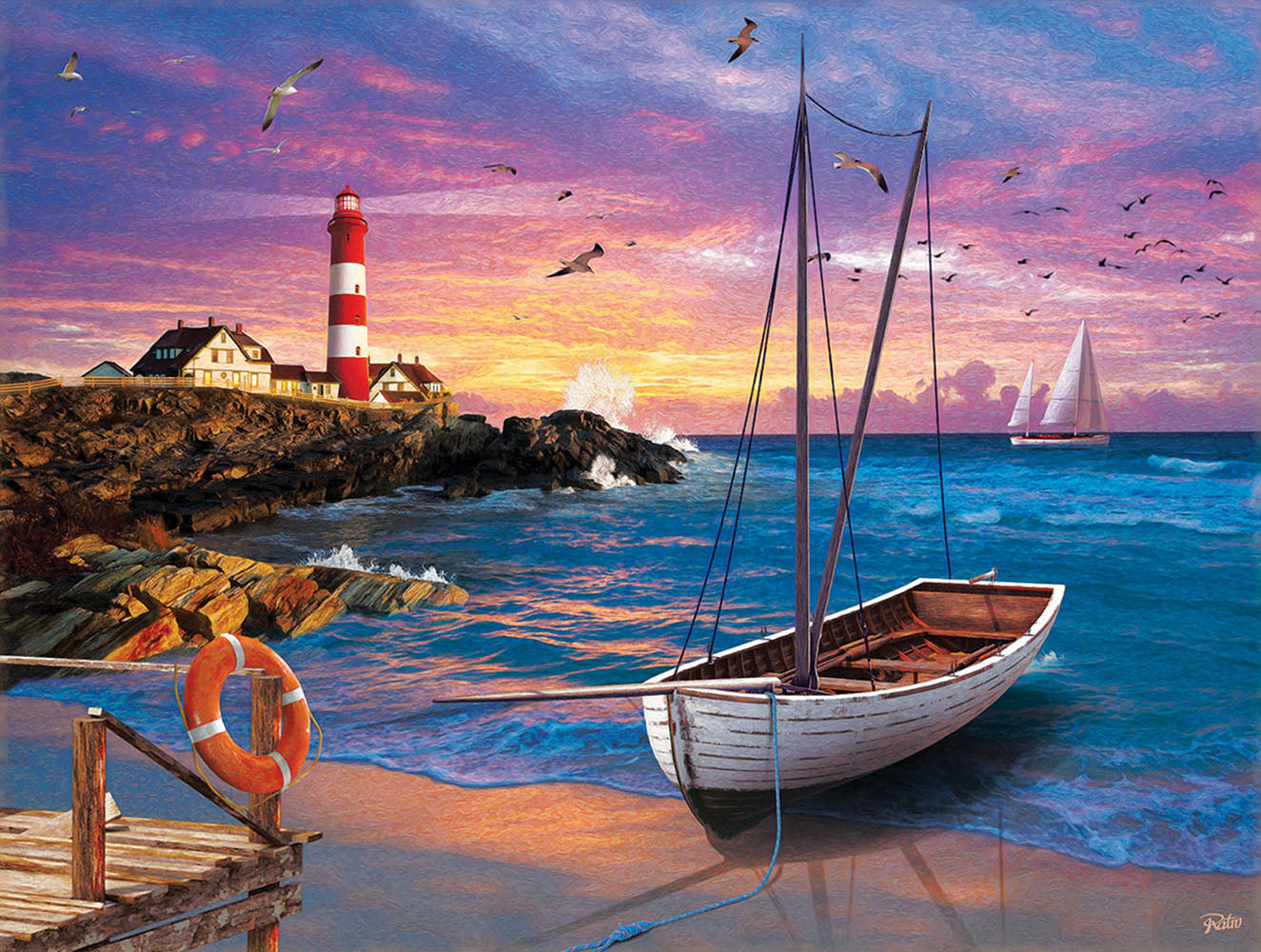 Cozy Cove - 500 Piece Jigsaw Puzzle