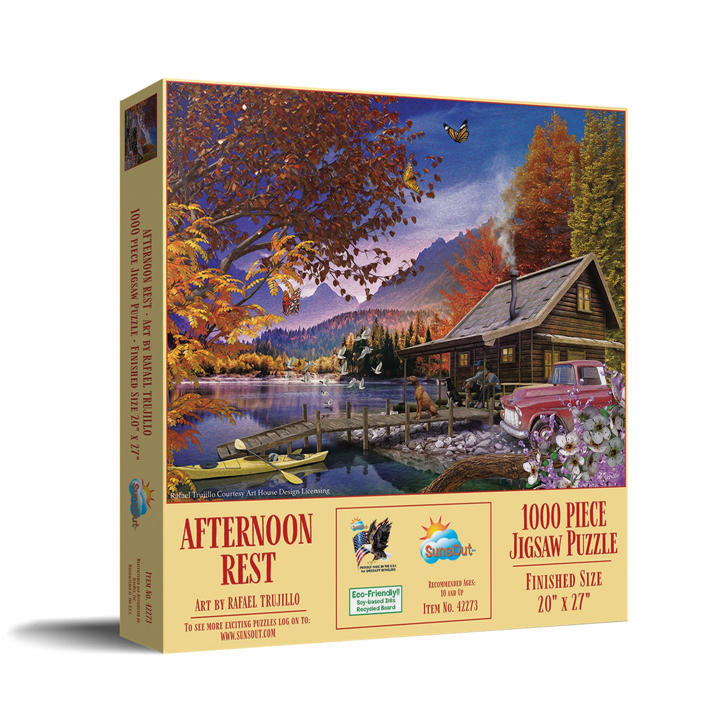 Afternoon Rest - 1000 Piece Jigsaw Puzzle