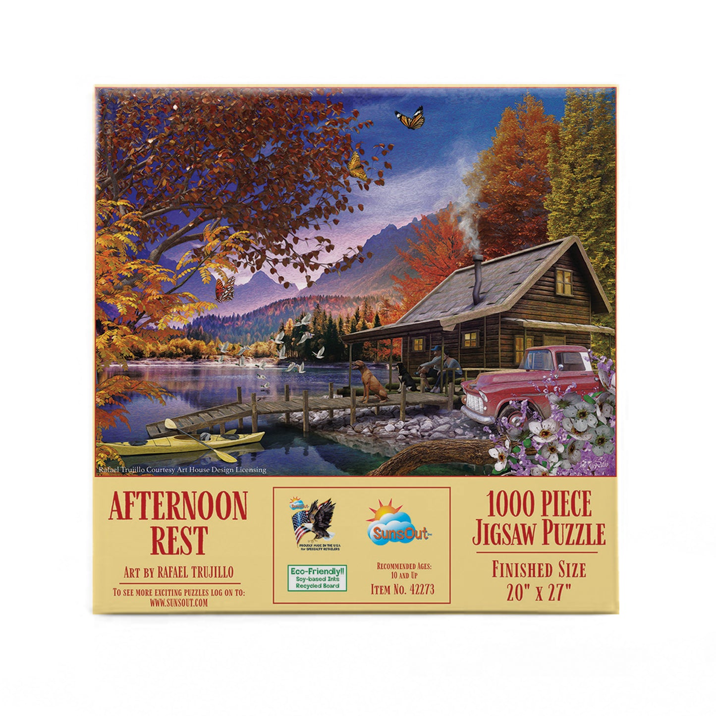 Afternoon Rest - 1000 Piece Jigsaw Puzzle