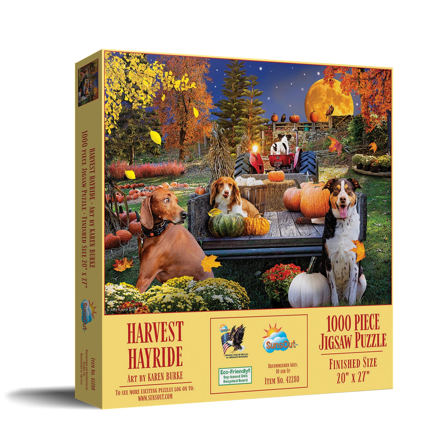 Harvest Hayride - 1000 Piece Jigsaw Puzzle