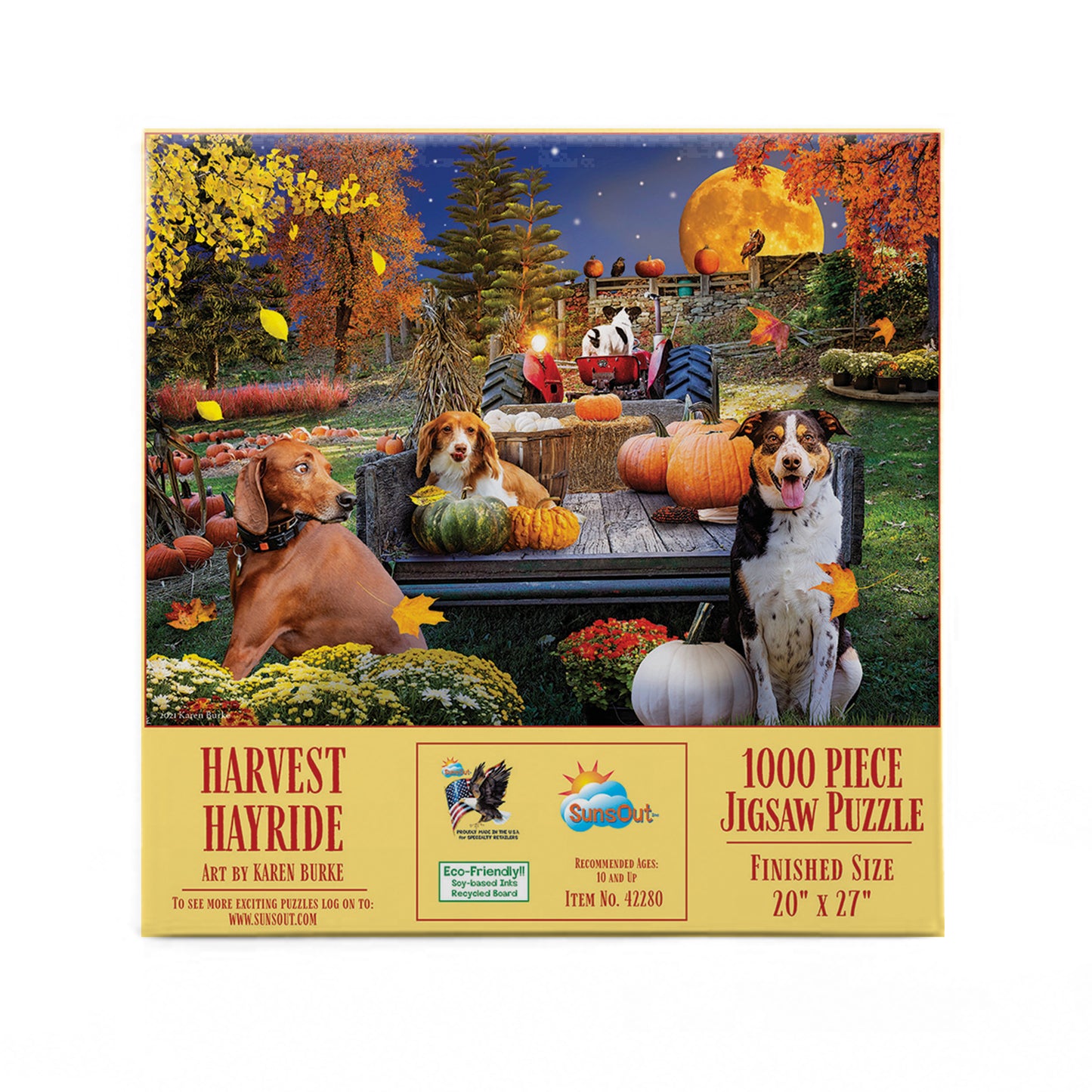 Harvest Hayride - 1000 Piece Jigsaw Puzzle